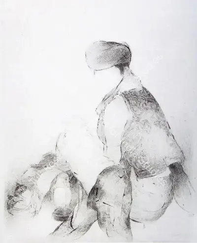 Vrindavan Solanki (Artist), Untitled, Painting