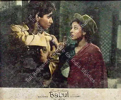 Fali Mistry (Cinematographer), Babul, 1950, Lobby Card