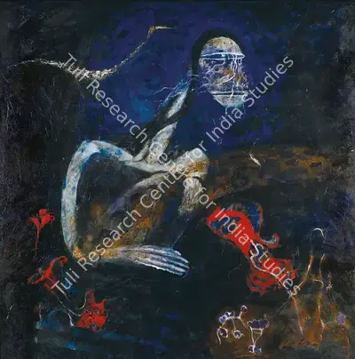 Jaya Ganguly (Artist), Untitled, 1990, Painting