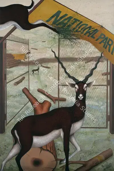 Jagannath Panda (Artist), Untitled, 2008, Painting