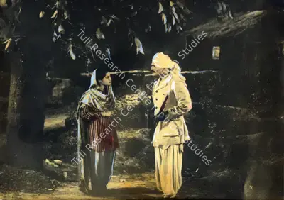 Nazir Ajmeri (Director), Majboor, 1948, Photographic Still