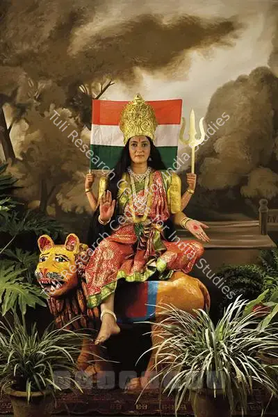 Pushpamala (Artist), Motherland - The Festive Tableau, 2009, Print