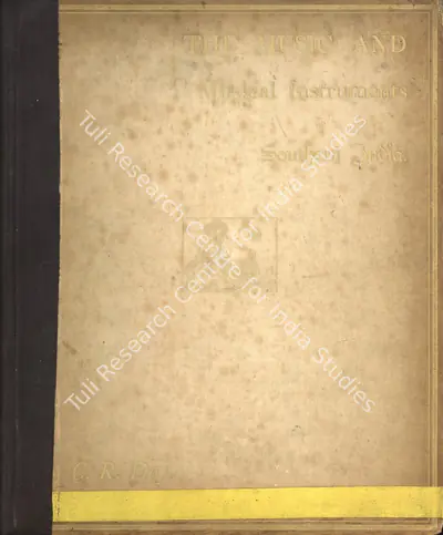 C.R. Day (Author), The Music and Musical Instruments of Southern India and the Deccan, 1891, Authored Antiquarian Book