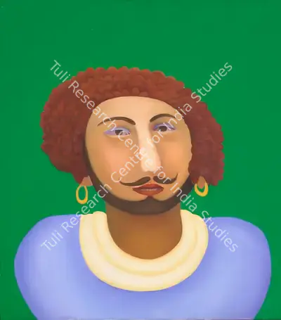 Manjit Bawa (Artist), Untitled (King), 1996, Painting