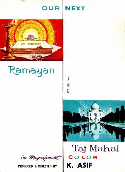 K. Asif (Producer), Mughal E Azam, 1960, Song Synopsis Booklet