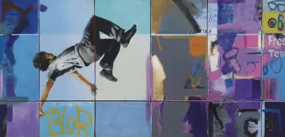 Ravi Kumar Kashi (Artist), Traces 3, 2020, Painting