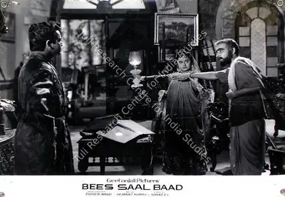 Marshal Braganza (Cinematographer), Bees Saal Baad, 1962, Lobby Card