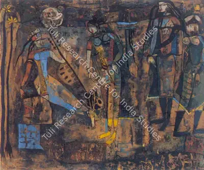 Samant, Mohan (Artist). Untitled, n.d. | Drawing, So.Lon/08.05.97