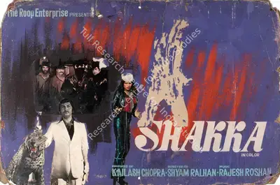 Kailash Chopra (Producer), Shakka, 1981, Showcard