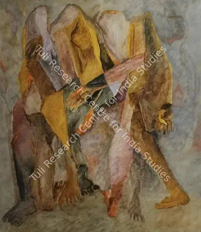 Shamshad Husain (Artist), Untitled, 1985, Painting