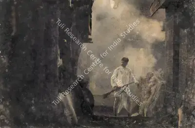 V. Babasaheb (Cinematographer), Gunga Jamuna, 1961, Photographic Still