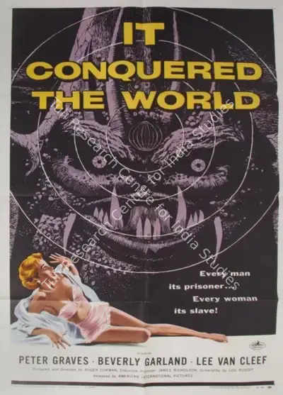 Roger Corman (Producer), It Conquered the World, 1956, Poster