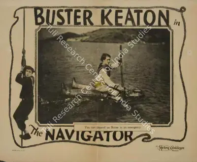 Donald Crisp (Director), The Navigator, 1924, Lobby card
