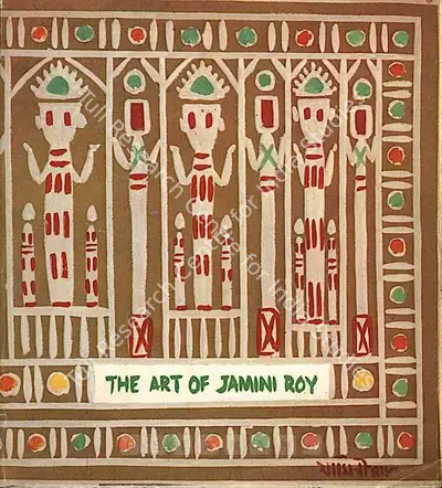 Jamini Roy (Artist), Art of Jamini Roy, 1987, Solo Exhibition Catalogue