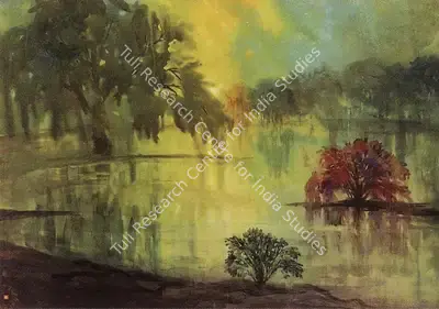 Badri Nath Arya (Artist), Symphony, 1964, Painting
