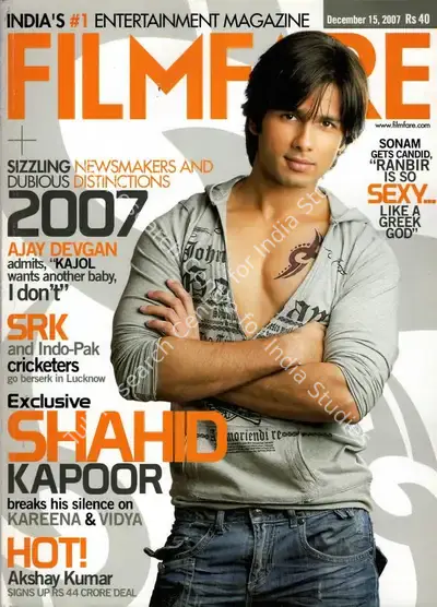 Jitesh Pillaai (Editor), Filmfare, 2007, Magazine