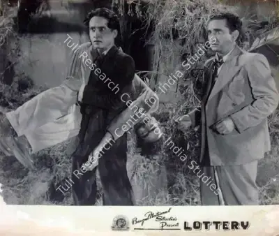 S.D. Narang (Producer), Lottery, 1949, Lobby Card