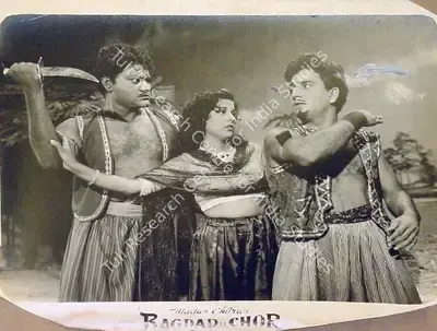 Ram Kumar (Producer), Bagdad Ka Chor, 1955, Lobby Card