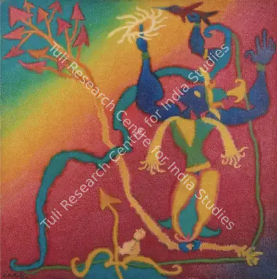 C.D. Mistry (Artist), Mahabharat, Painting