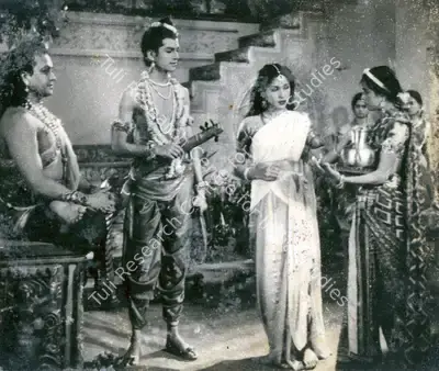 Raja Paranjpe (Director), Shri Krishna Satyabhama, 1951, Photographic Still