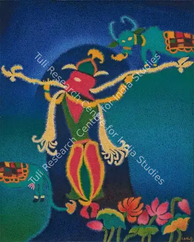 C.D. Mistry (Artist), Divine Music, Painting