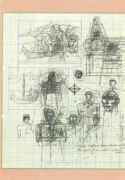 Ganesh Pyne (Artist), Ganesh Pyne, 1992, Solo Exhibition Catalogue