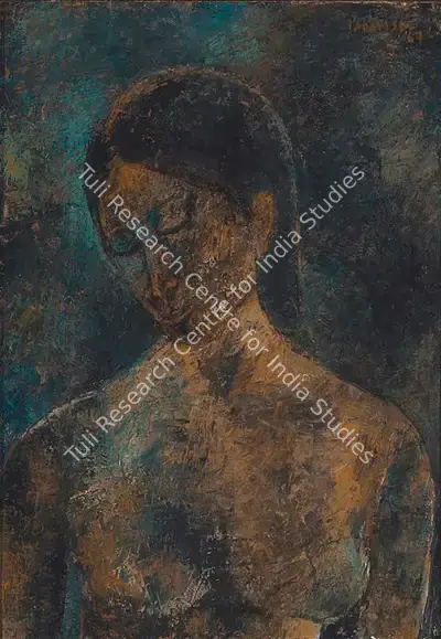 Akbar Padamsee (Artist), Untitled (Nude), 1967, Painting