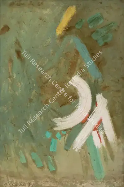 Biren De (Artist), Conjunction, 1961, Painting