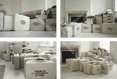 Shilpa Gupta (Artist), There is no Explosive in This - III, 2007, Photograph