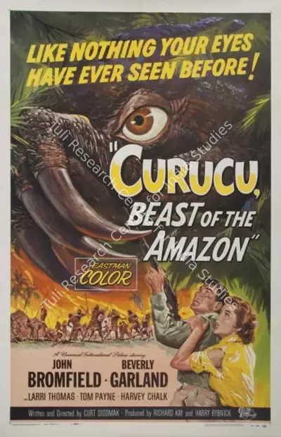 Richard Kay (Producer), Curucu Beast of the Amazon, 1956, Poster