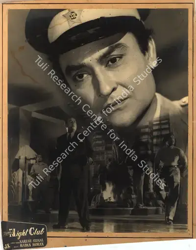 Naresh Saigal (Director), Night Club, 1958, Photographic Still Mounted on Lobby Card