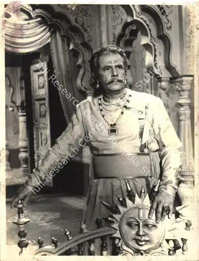 Sohrab Modi (Producer), Raj Hath, 1956, Photographic Still