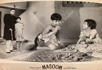 Satyen Bose (Producer), Masoom, 1960, Lobby Card