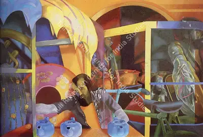Ranbir Kaleka (Artist), Untitled, 1981, Painting
