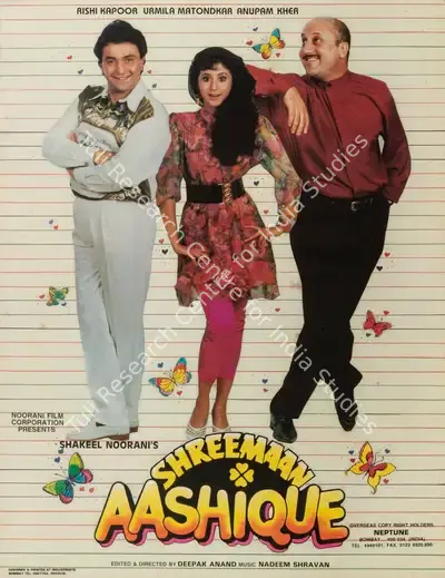 Shakeel Noorani (Producer), Shreemaan Aashique, 1993, Full Sheet Poster