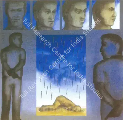 Nikhileshwar Baruah (Artist), Devotion To Rhythm, Painting