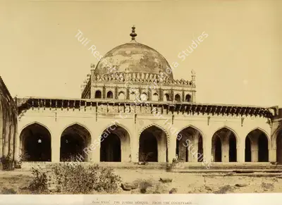 Colonel Thomas Biggs (Photographer), The Jumma Mosque. From the courtyard, Bijapur, 1855, Antiquarian Photograph