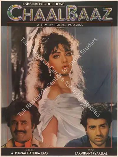 A.Purnachandra Rao (Producer), Chaalbaaz, 1989, Full Sheet Poster