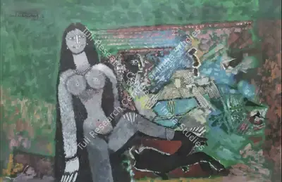 A.P. Santhanaraj (Artist), Untitled, 2002, Painting