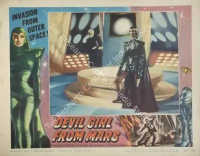 Jack Cox (Cinematographer), Devil Girl from Mars, 1954, Lobby Card