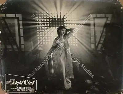 Naresh Saigal (Director), Night Club, 1958, Lobby Card