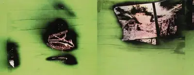 Justin Ponmany (Artist), Hindsight, 2005, Painting