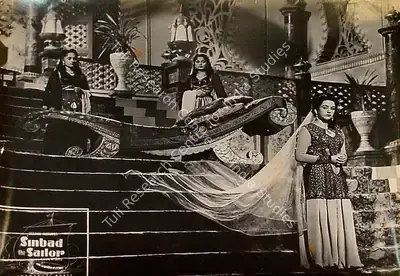 Nanabhai Bhatt (Director), Sinbad Jahaaji, 1952, Lobby Card
