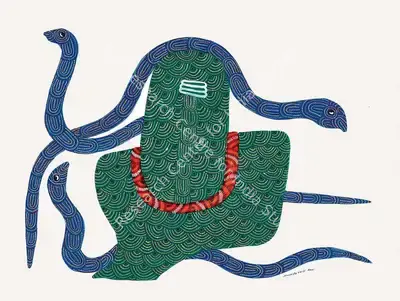 Jangarh Singh Shyam (Artist), Untitled, 2001, Painting