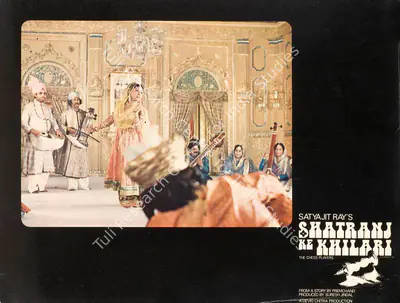 Soumendu Roy (Cinematographer), Shatranj Ke Khilari, 1977, Lobby Card
