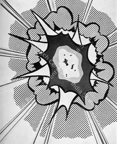 Roy Lichtenstein (Artist), Explosion, 1965, Graphic Art