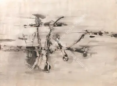 V.S. Gaitonde (Artist), Untitled, 1962, Painting