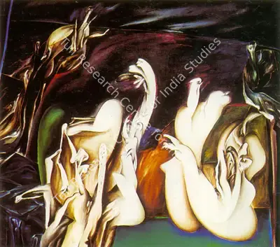Manu Parekh (Artist), Portrait of Landscape One, 1978, Painting