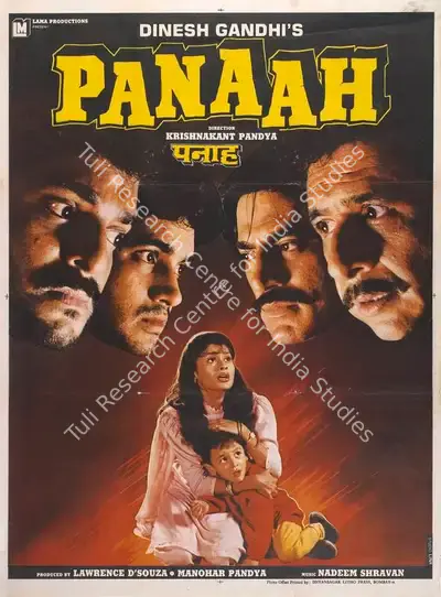 lawrence d (Producer), Panaah, 1992, Full Sheet Poster