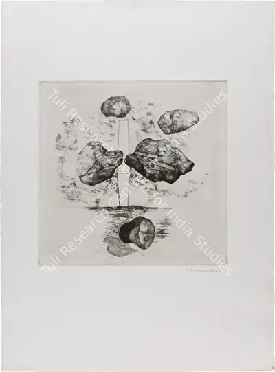 Devraj Dakoji (Artist), Untitled, 1978, Graphic Art